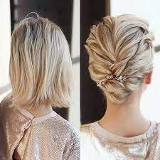 Pin By Funda Armutcuoglu On Up And Down Wedding Do S Bob Hairstyles For Fine Hair Short Hair Updo Short Wedding Hair