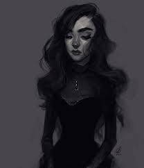 Sara Tepes On Instagram The Speed Painting To This Is On My Youtube Link S In My Bio Art Drawing Sketchy Krita Painting Dig Art Dark Art Pretty Art