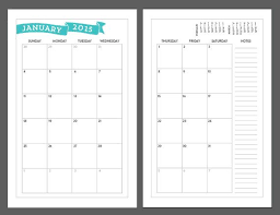 Printable Monthly Planner Pages 5 5 X 8 5 By Electricbazaar Planner Pages Planner Calendar Planner Inspiration