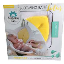 Keep baby sitting up while you soap and rinse. Blooming Bath Lotus Baby Bathing Mat Cushion Flower Yellow For Sale Online Ebay