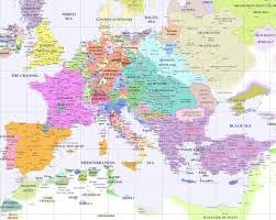The great geographic discoveries then in process were integrating europe into a world economic system. Maps