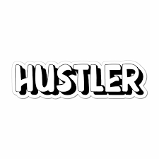 Hustler Funny Dealing Selling Joke Porn Pimp Car Sticker Decal | eBay
