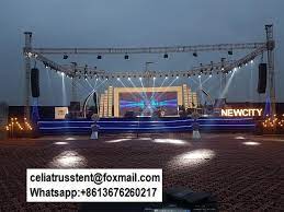 Good Design Structure Truss For Hanging Speakers Aluminium Stage Truss Stage Set Design Stage Lighting Aluminum Roof