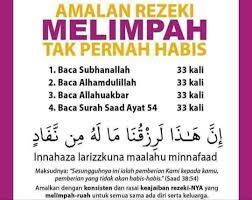Hutang jahat mencecah 6 angka, duit simpanan tak ada, rumah pun tak ada. Amalan Rezeki Melimpah Tak Resepi Dan Pesanan Bonda Facebook