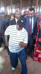 Image result for obasanjo dancing in pdp rally