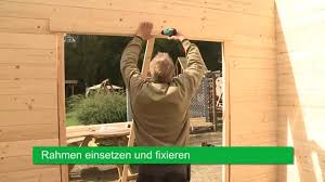 Gartenhaus Doppeltur Montage Wolff Finnhaus Youtube