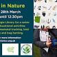 Families in Nature with Carnegie Library event in Ayr