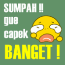 Download now lucu gokil ngakak pidato sambutan hansip sukra wetan indramayu wa. Gambar Dp Bbm Lelah Capek Dan Jenuh Bergerak Gif Lucu Klikponsel Com