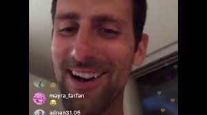 Đoković će pomoći endiju mariju da se vrati tenisu. Novak Djokovic Instagram Live 5 7 2019 Youtube