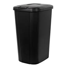Achetez sterilite 12.3 gal pet dog proof touchtop wastebasket trash can with locking lid à walmart canada. 13 3 Gal Hefty Touch Lid Trash Can Black With Decorative Texture Pack Of 3 Walmart Com Walmart Com