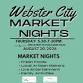 Webster CIty Market Nights- Back to School Night