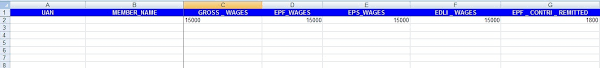 Employee's contribution is matched by employer's contribution(till 12%). Epf Ecr File Format In Excel Download 2021