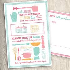 Kitchen Cooking Theme Bridal Wedding Shower Invitation With Rsvp Recipe Card Printable Diy Kitchen Bridal Shower Bridal Shower Guest Wedding Shower Invitations