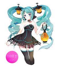 Hatsune Miku Halloween Render Vocaloid Hatsune Miku Hatsune
