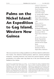 Volume 3, which includes the popular groups, sphingidae (hawk moths) and saturniidae (emperor moths) will be. Pdf Palms In The Nickel Island An Expedition To Gag Island Western New Guinea