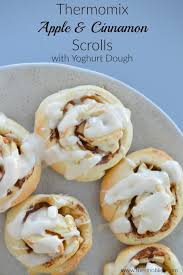 Thermomix Apple And Cinnamon Scrolls With Yoghurt Dough Recipe Yoghurt Recipe Cinnamon Scrolls Thermomix Recipes