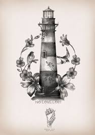 Black And White Lighthouse Tattoo Designs Beautiful Tat Idea Change The Light House Though To The Cape Hatteras Lighthouse Tattoo Tattoos Flower Tattoos