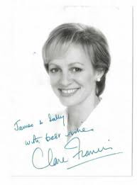 Clare Francis Signed Photo