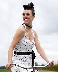 Try on hairstyles hair straightening how to color hair how to cut hair how to style hair perms hair braiding long hair styling short hair ponytails updos one of the most common hairstyles emulated for a 50s look among young women is the pulled back ponytail with bangs look, which is. 50s Updo With Pin Curls Lovetoknow