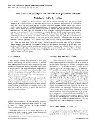 Image result for Tocolytic