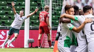 Werder bremen, fussball, stadt, verschiedenes, lustig, minions, logos. Bundesliga Kompakt Werder Sturmt In Die Relegation Fortuna Steigt Ab Gladbach Lost Champions League Ticket Sportbuzzer De