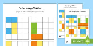 Spiegelung und muster fortsetzen ergotherapie pinterest mathe. Mathematik Raum Und Form 1 2 Klasse Deutsch Page 4