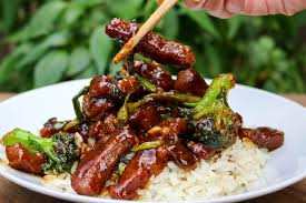«mongolian broccoli & beef homemade seitan & sauce.oooo yeah!» How To Make Realistic Vegan Mongolian Beef And Broccoli Garden Grub