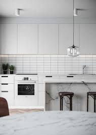 To make a standard white kitchen shine, provide some contrast with lustrous tiles to spice up matte walls. 62 Tiled Splashbacks You Shouldn T Be Afraid To Use Verity Jayne