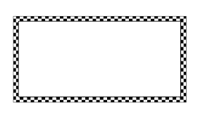 Black And White Checkered Border Png Worldlabel Border Bw Checkered 4x2 Checkered Pattern Lettering Pattern