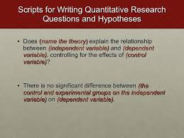 Example 5 shows a research question that corresponds to the nondirectional hypothesis in example 3. Writing A Conceptual Framework Quantitative Research Research Questions Conceptual Framework