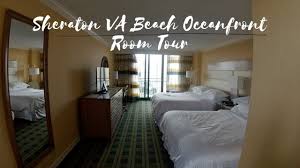 With a stay at oceanfront inn in virginia beach (northeast virginia beach), you'll be steps from virginia beach boardwalk and 2 minutes by foot from neptune statue. Sheraton Virginia Beach Oceanfront Hotel Room Tour Youtube