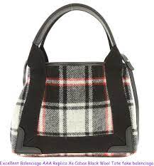 Excellent Balenciaga AAA Replica Xs Cabas Black Wool Tote fake balenciaga  triple s – The best replica handbags, high quality Fake Designer Bags