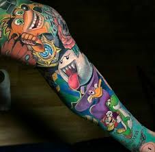 Are you looking to get in touch with clara morais for commercial opportunities ? Pin By Clara Morais On Full Sleeve Tattoo Designs New School Tattoo Comic Tattoo School Tattoo