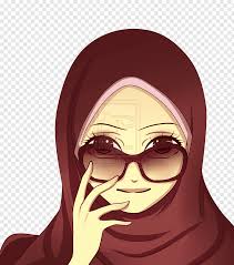 I am going to new york. Hijab Cartoon 910x1031 Wallpaper Teahub Io