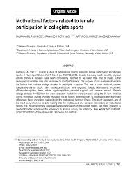 Arugably speaking, jock jams volume 3 is a fierce competitior in a series that didnt miss a beat with its vast array of trashy euro hits and. Pdf Motivational Factors Related To Female Participation In Collegiate Sports