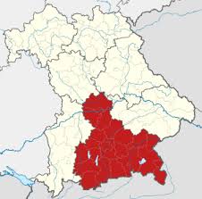 Картинки по запросу бавария карта Verhnyaya Bavariya Vikipediya