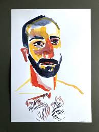 Francesco 7 Drawing by Stephen Dow