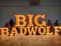 You are the monster, the big bad wolf from the fable. Big Bad Wolf Sarawak 2019 Monolog Kakmim