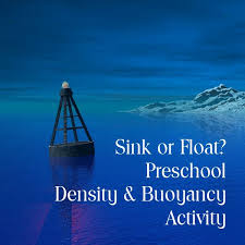 preschool science: sink or float