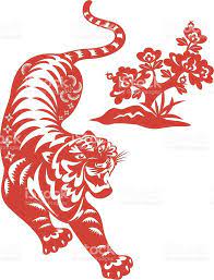 Pin On Paper Cut Nian Creatures Monsters