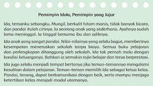 Teori moral adalah sikap dan perilaku individu yang didasari oleh nilai nilai hukum yang berada di lingkungan tempat dia hidup. Tuliskan Pendapatmu Tentang Pesan Moral Terdapat Dalam Cerita Pemimpin Idola Pemimpin Yang Jujur Tribun Padang