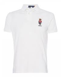 Shop our latest collection of designer clothing for men, women, children & luxury homeware with free delivery over £70. Polo Ralph Lauren Mens White Custom Slim Fit Polo Bear Polo Shirt