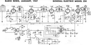 This is an old general electric motor i got from my grandfather years ago. General Electric Model 250 Schematic Parts List Schematic Parts List January 1947 Radio News Rf Cafe