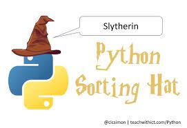 Python Sorting Hat Lesson Teachwithict