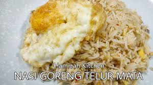 5 resep nasi goreng lezat yang rasanya bikin nagih! Nasi Goreng Telur Mata Sedap Mudah Dan Simple Youtube
