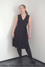 Sleeveless Wrap Dress Craftsy Sleeveless Wrap Dress Wrap Dress Pattern Simple Dress Pattern