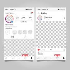 Download Instagram Profile Interface Template Concept For Free In 2020 Instagram Profile Template Instagram Profile Instagram Template