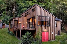 Gallery A Cottage In The Redwoods By Cathy Schwabe Maison Bois Maison Ossature Bois Modele Maison