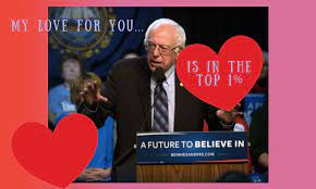 Bernie sanders stung by hoax valentine sent by hillary clinton. Say Happy Valentine S Day With Bernie Sanders Cards By Lauren Modery Slackjaw Medium