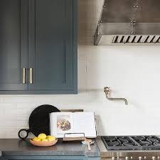 This is a very in depth. Blue Cabinetry With Concrete Countertops Design Ideas